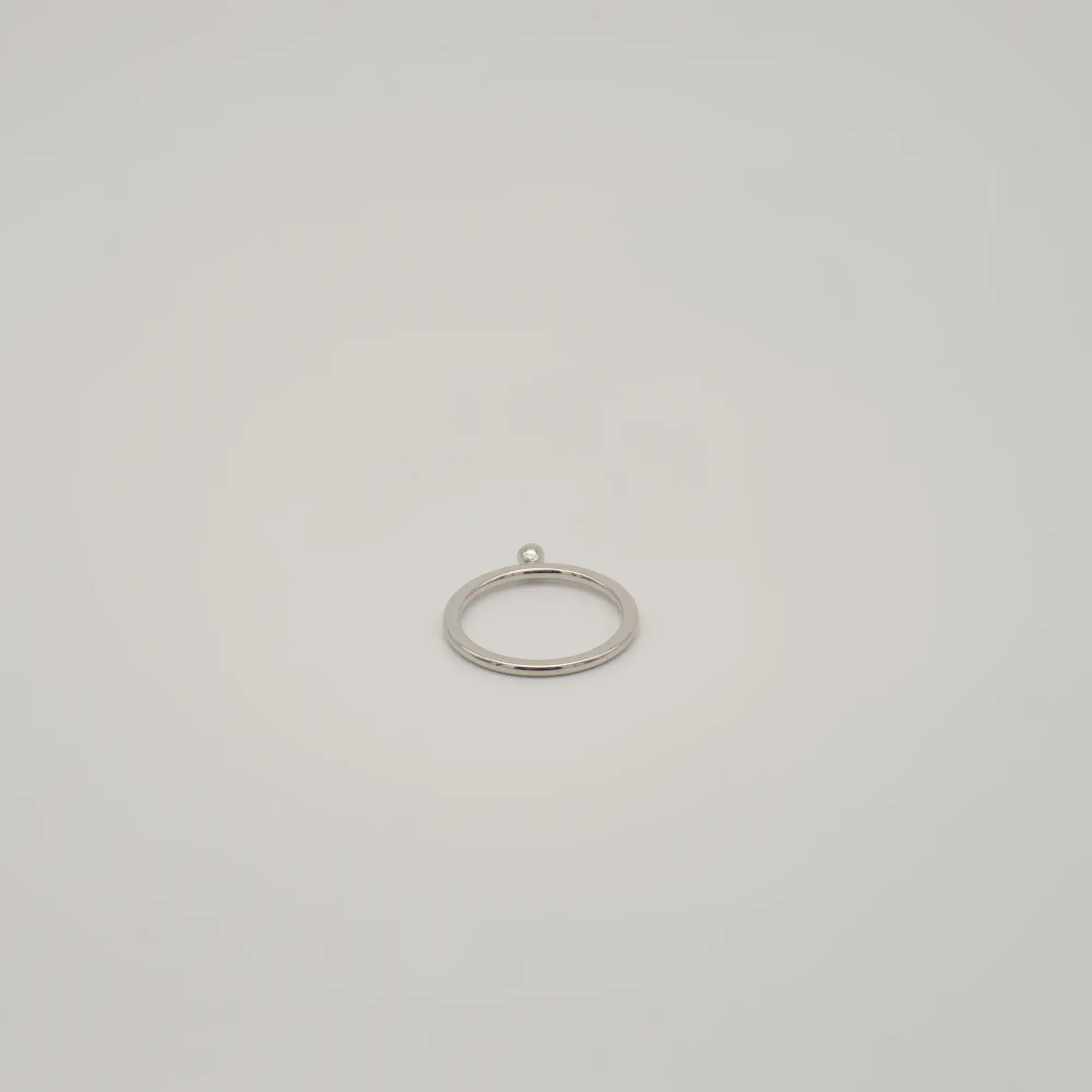 Ring Solitaire - Henrich & Denzel - Platinweiß - gebraucht kaufen