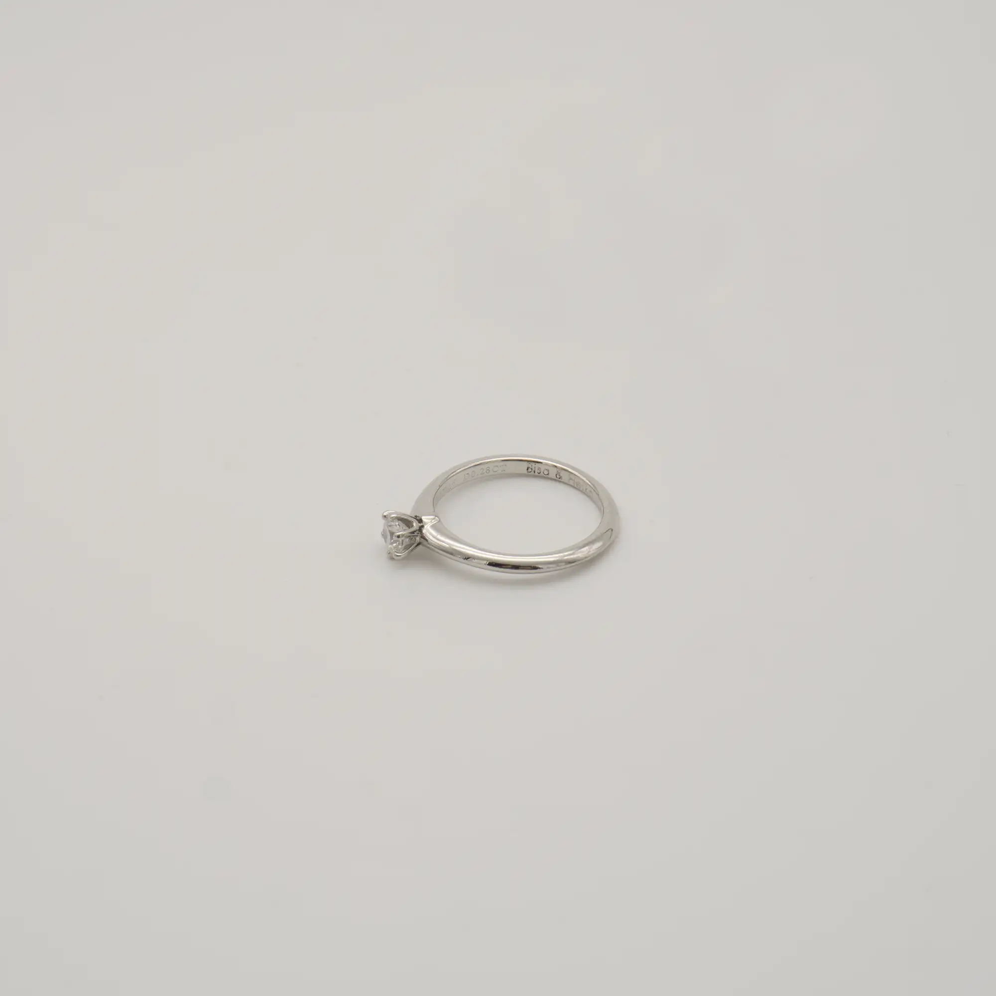 Ring Tiffany® Setting - Tiffany & Co. - Platinweiß - gebraucht kaufen