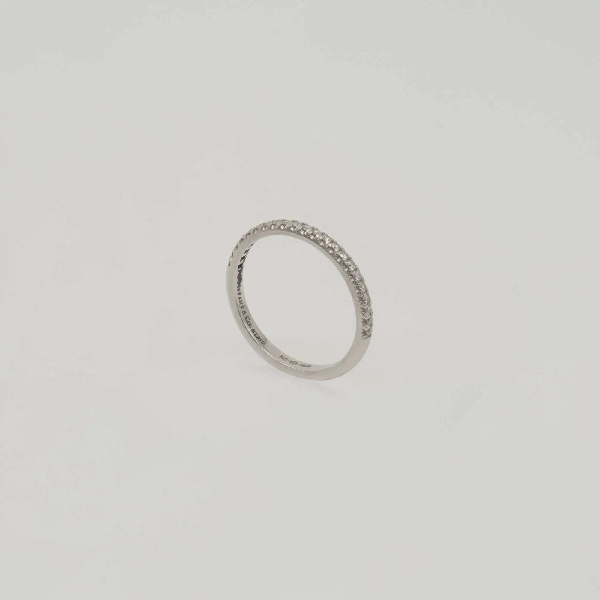 Offener Eternity Ring - Tiffany & Co. - Platinweiß - gebraucht kaufen
