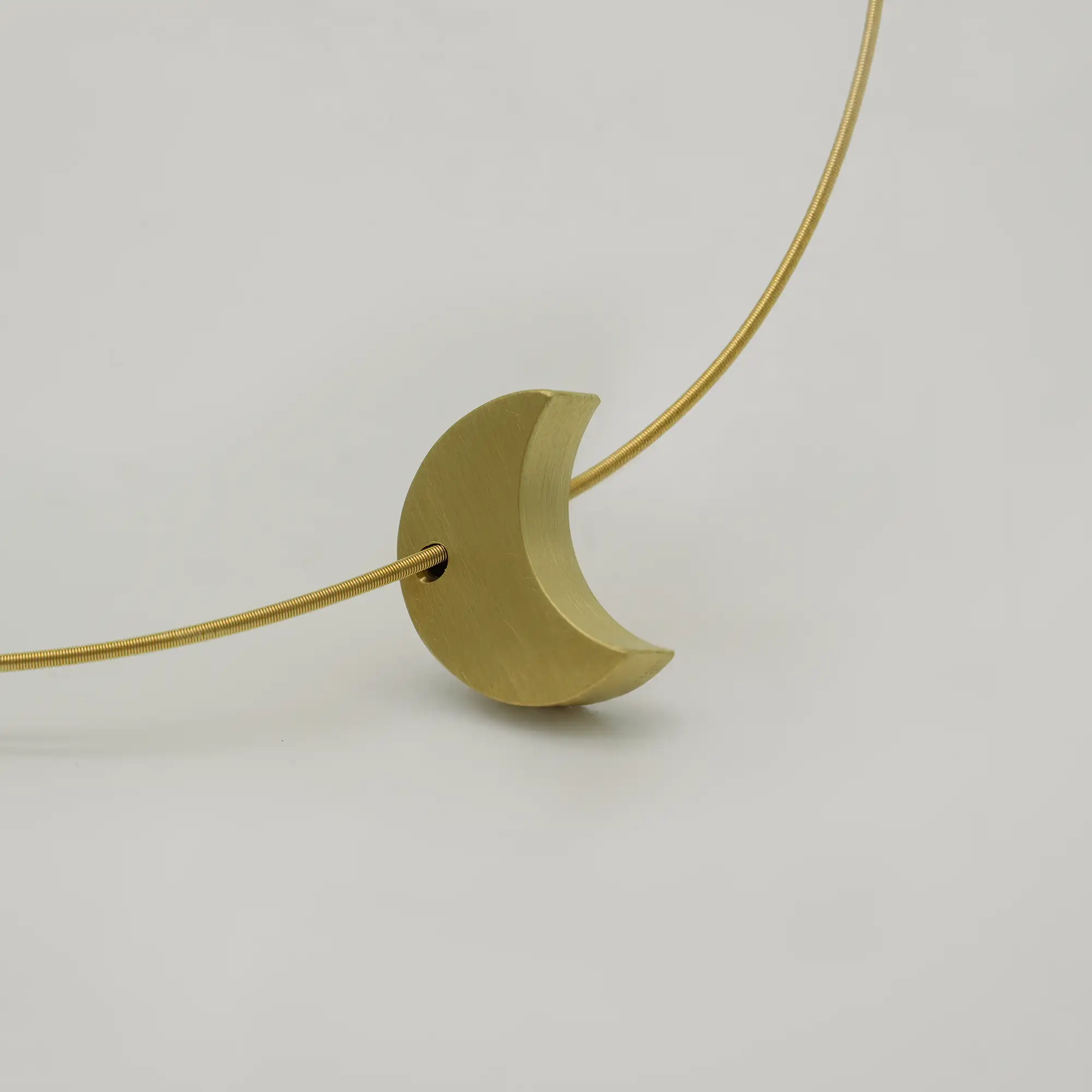 Anhänger Mond - Niessing - Classic Yellow - gebraucht kaufen