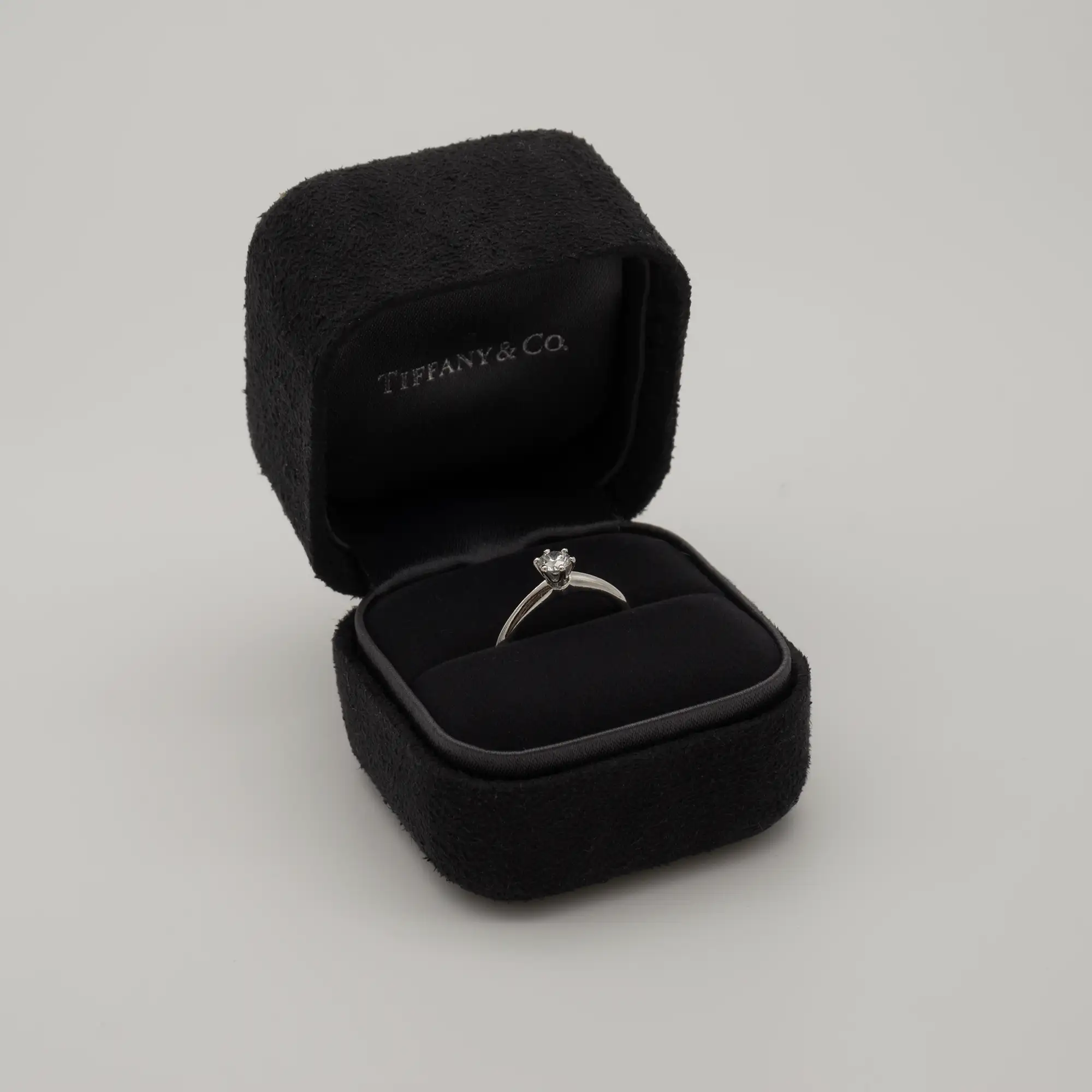 Ring Tiffany® Setting - Tiffany & Co. - Platinweiß - gebraucht kaufen