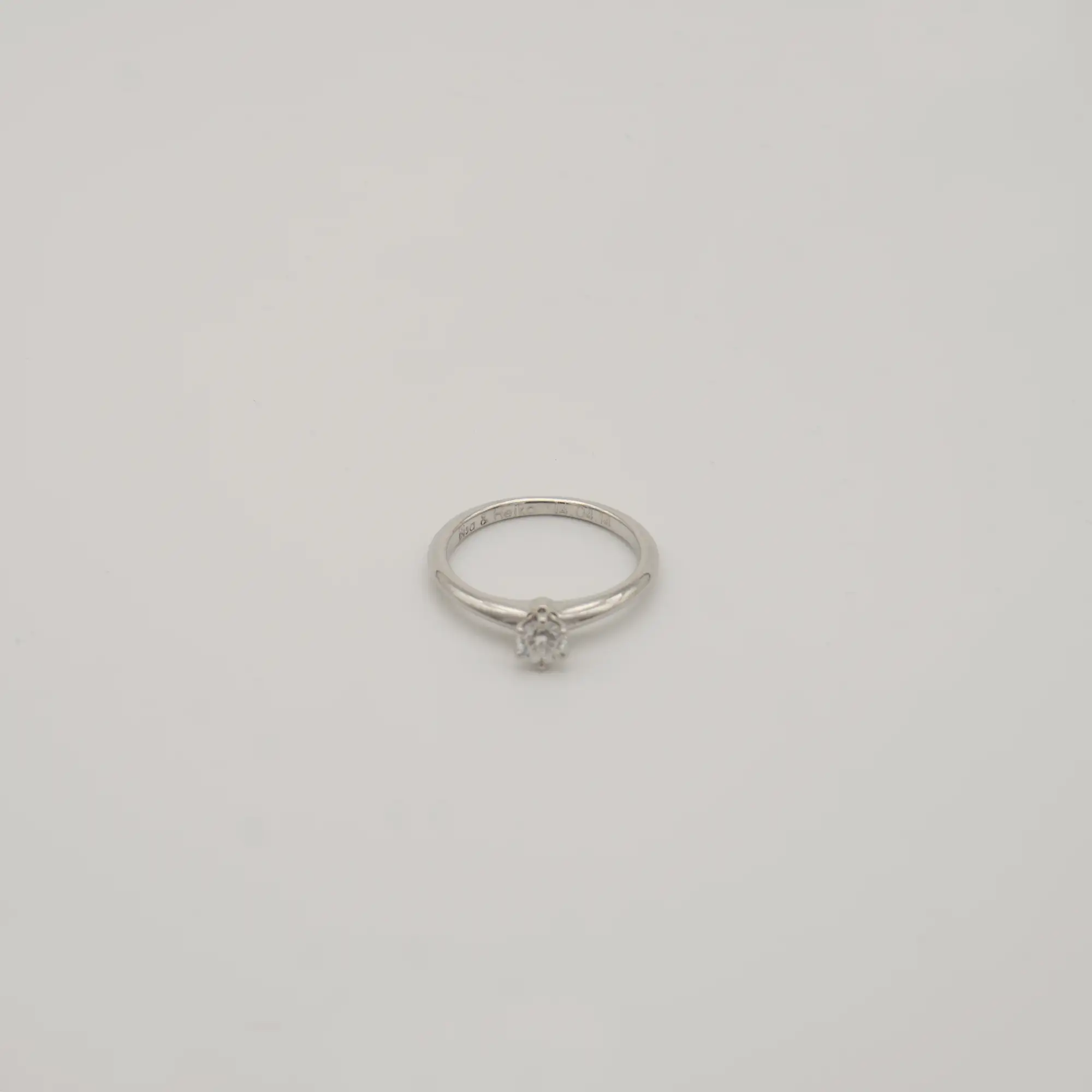Ring Tiffany® Setting - Tiffany & Co. - Platinweiß - gebraucht kaufen
