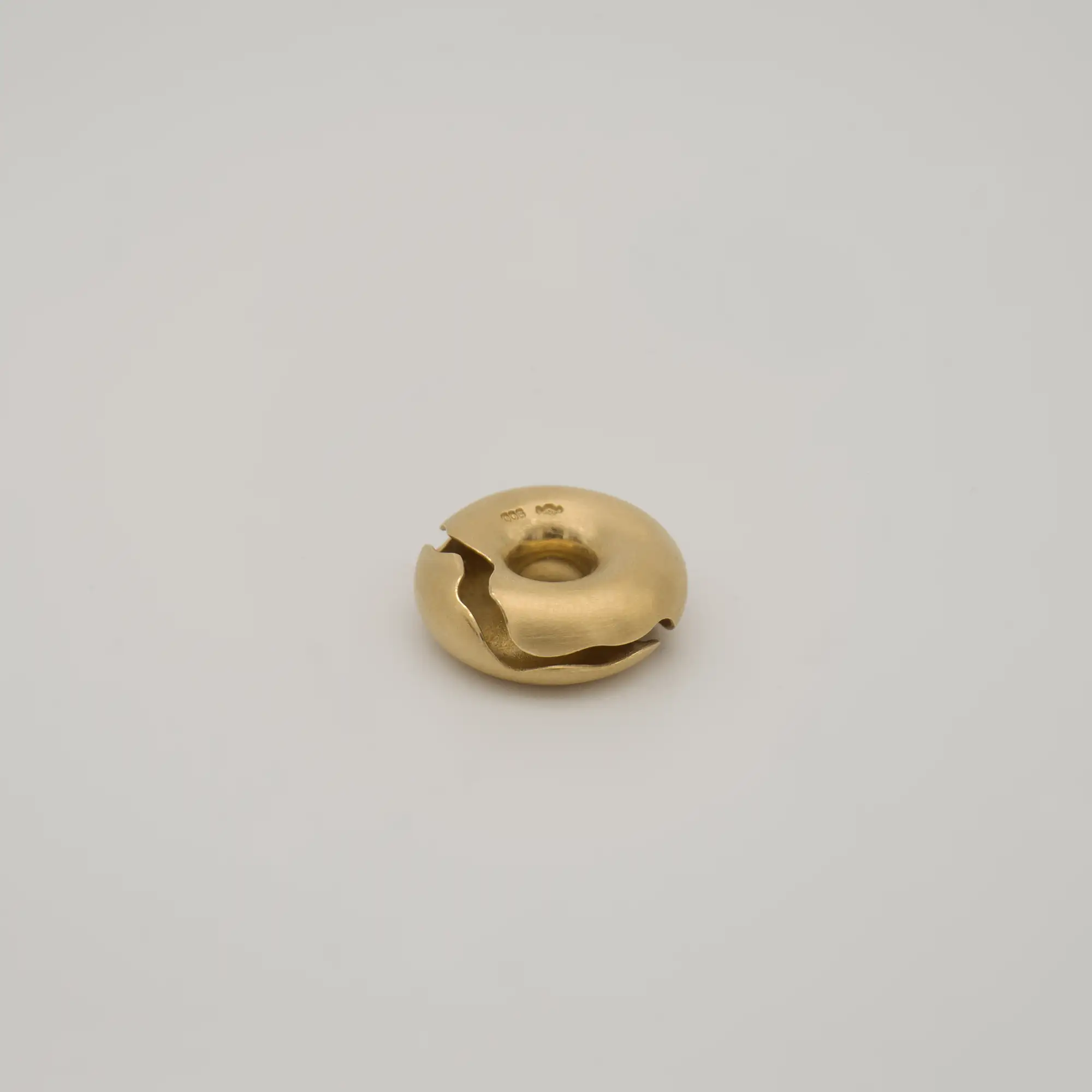 Anhänger Hohl mit Fuge - Niessing - Warm Yellow - gebraucht kaufen