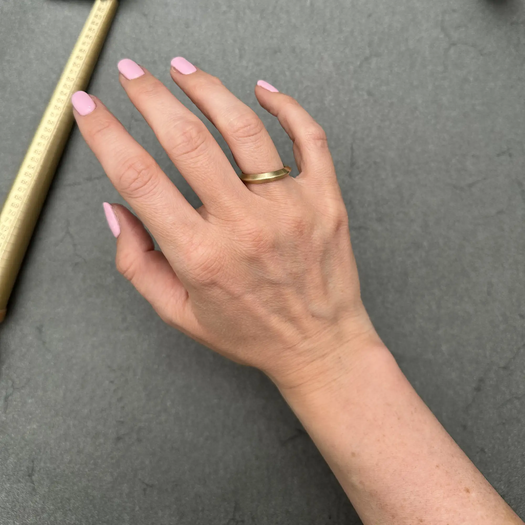 Ring Dreieck schmal - Niessing - Classic Yellow - gebraucht kaufen