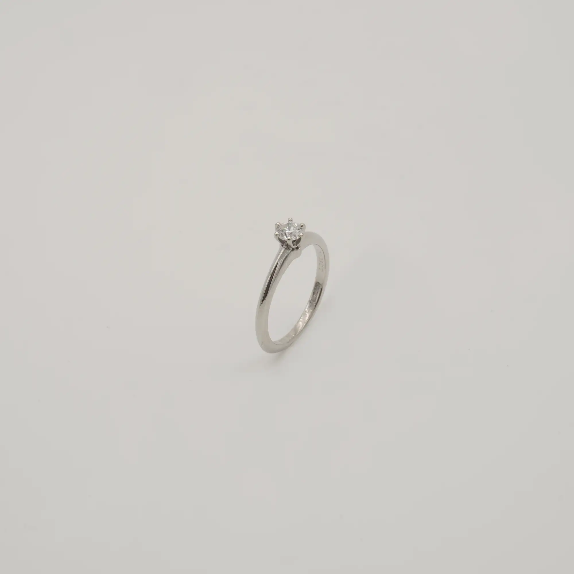 Ring Tiffany® Setting - Tiffany & Co. - Platinweiß - gebraucht kaufen
