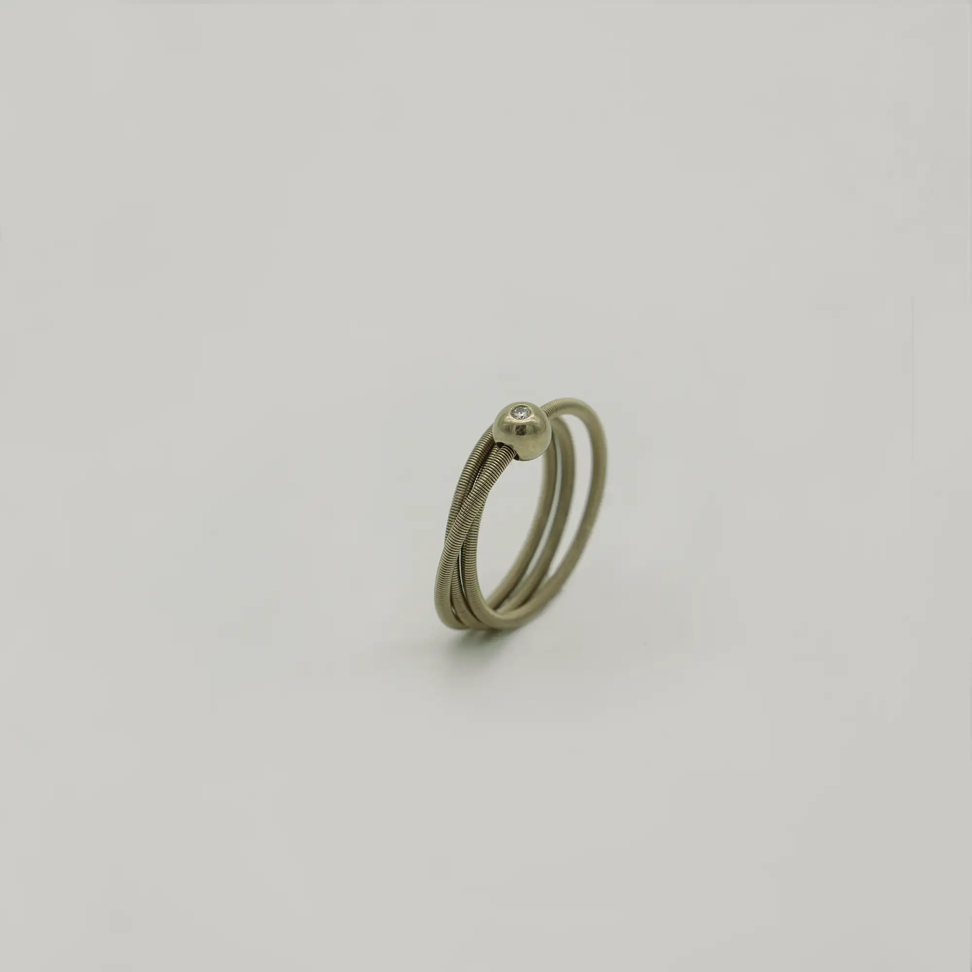 Ring Colette 3-fach - Niessing - Sand Gray - gebraucht kaufen