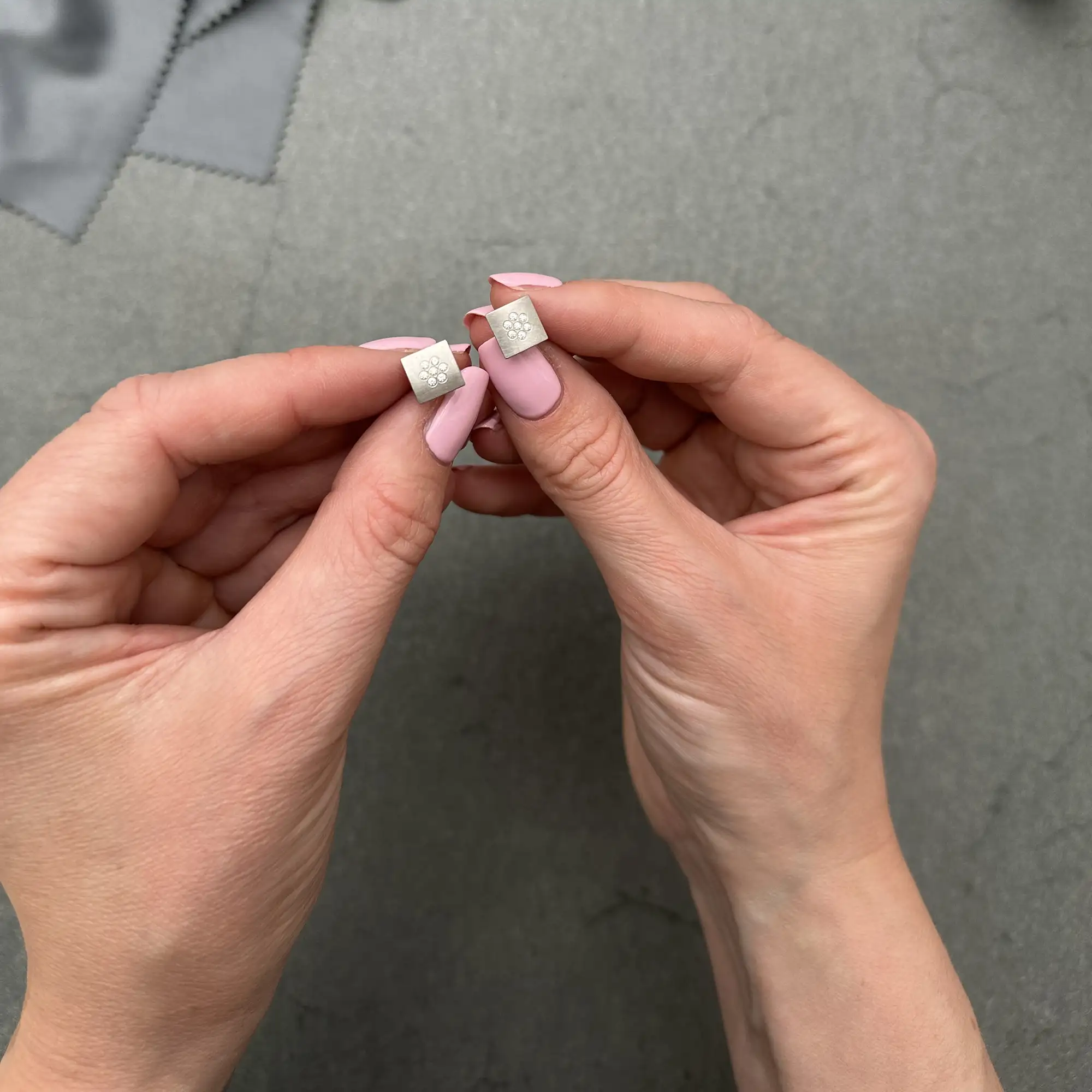Ohrstecker Moltissimo - Niessing - Platinum - gebraucht kaufen